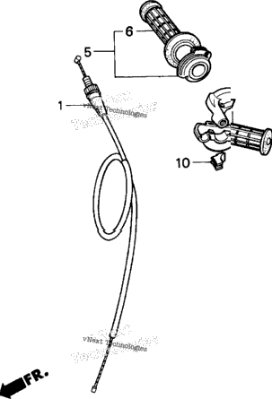 Handle + Switches + Cables