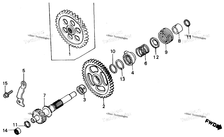 Kick Starter Spindle