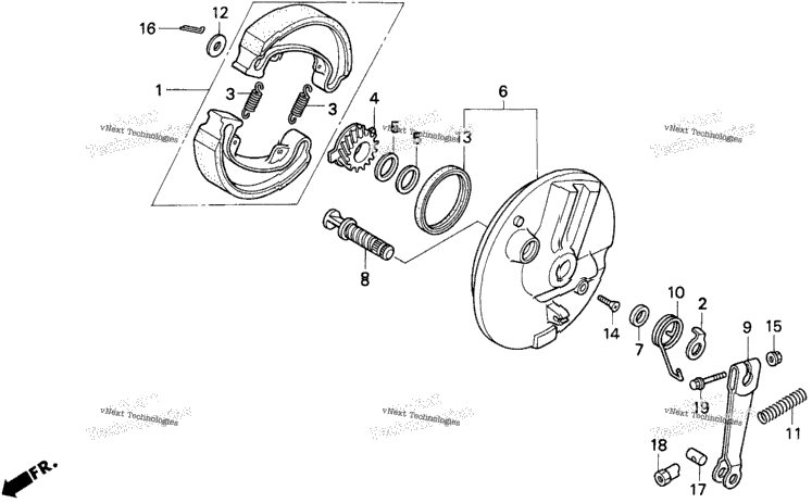 Front Brake Panel