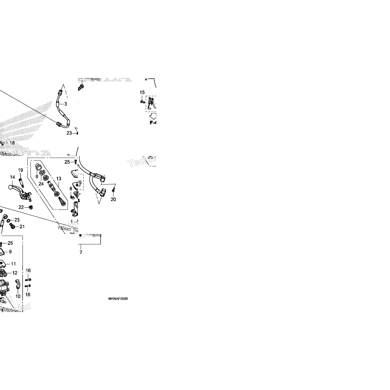 Front Brake Master Cylinder (1)