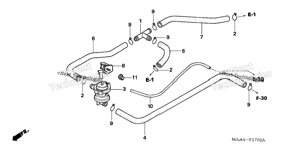 Air Injection Control Valve