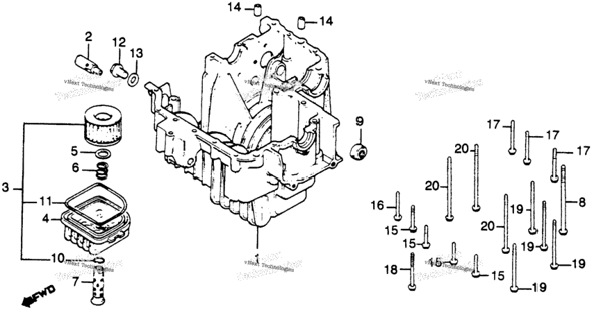 Lower Crankcase