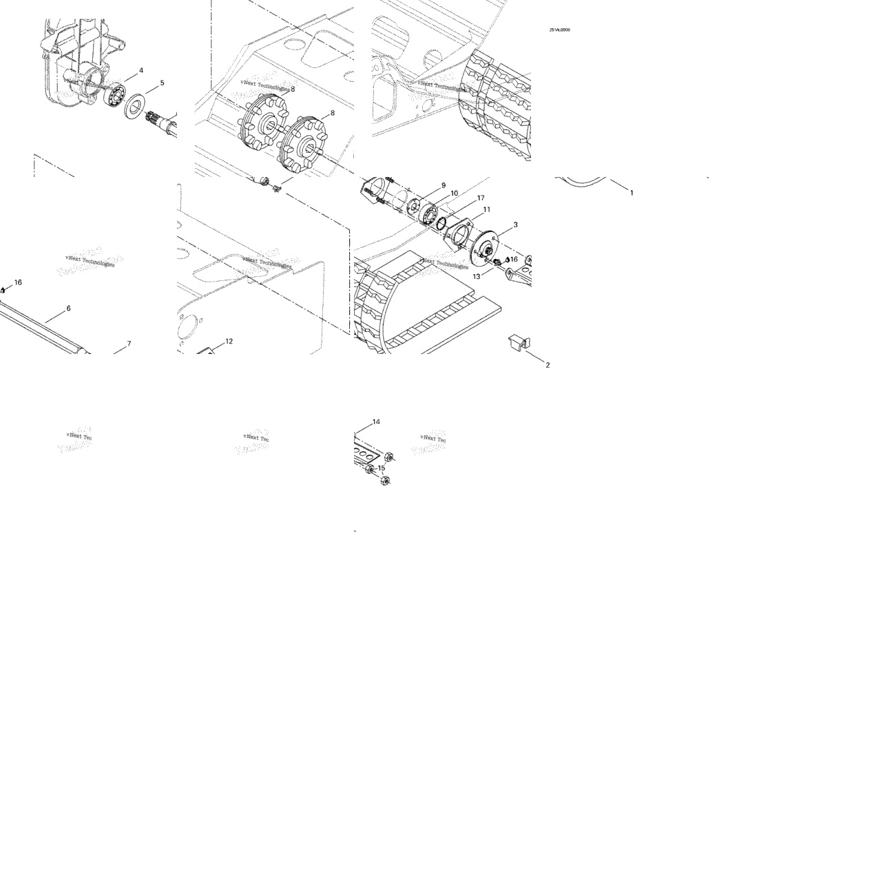 Drive Axle And Track
