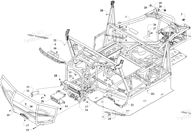 Frame And Related Parts
