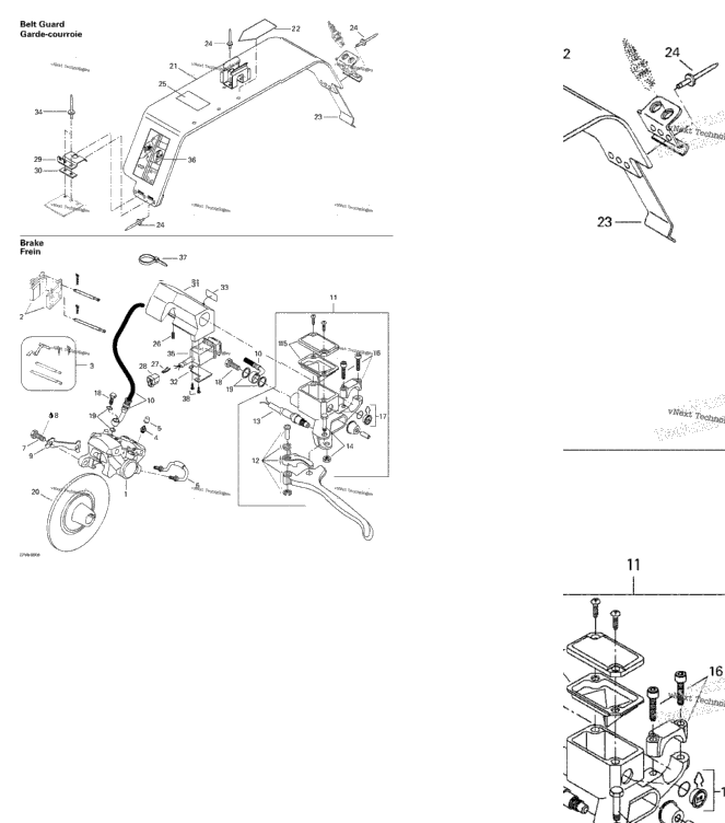 Hydraulic Brake And Belt Guard