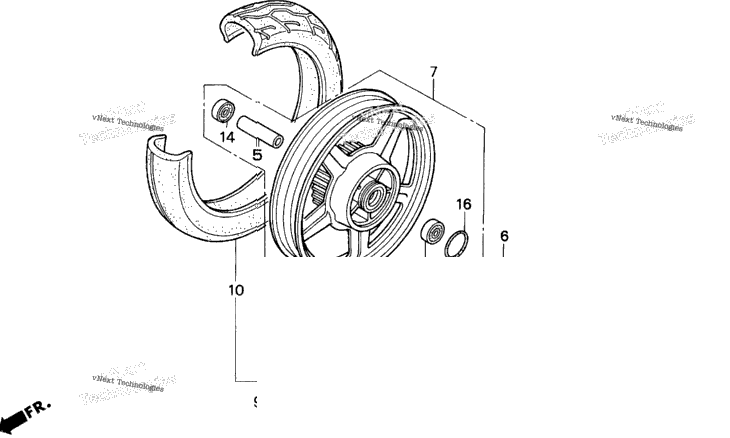 Rear Wheel
