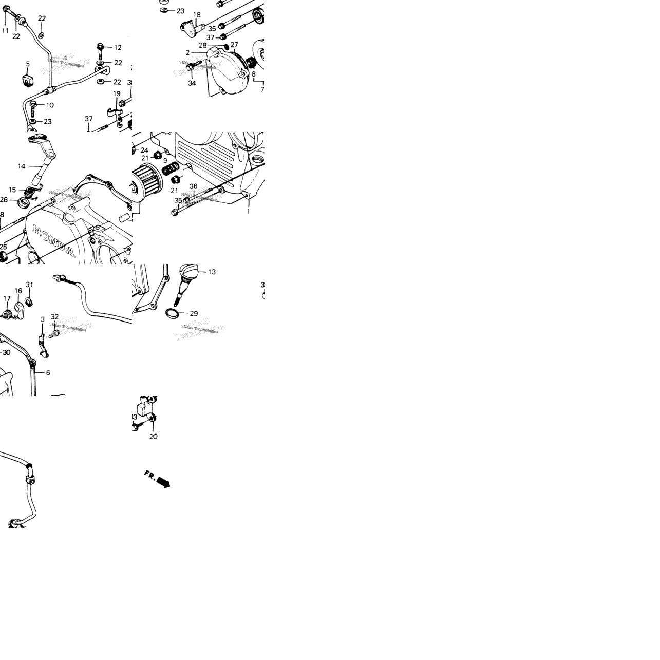Right Crankcase Cover 84-85