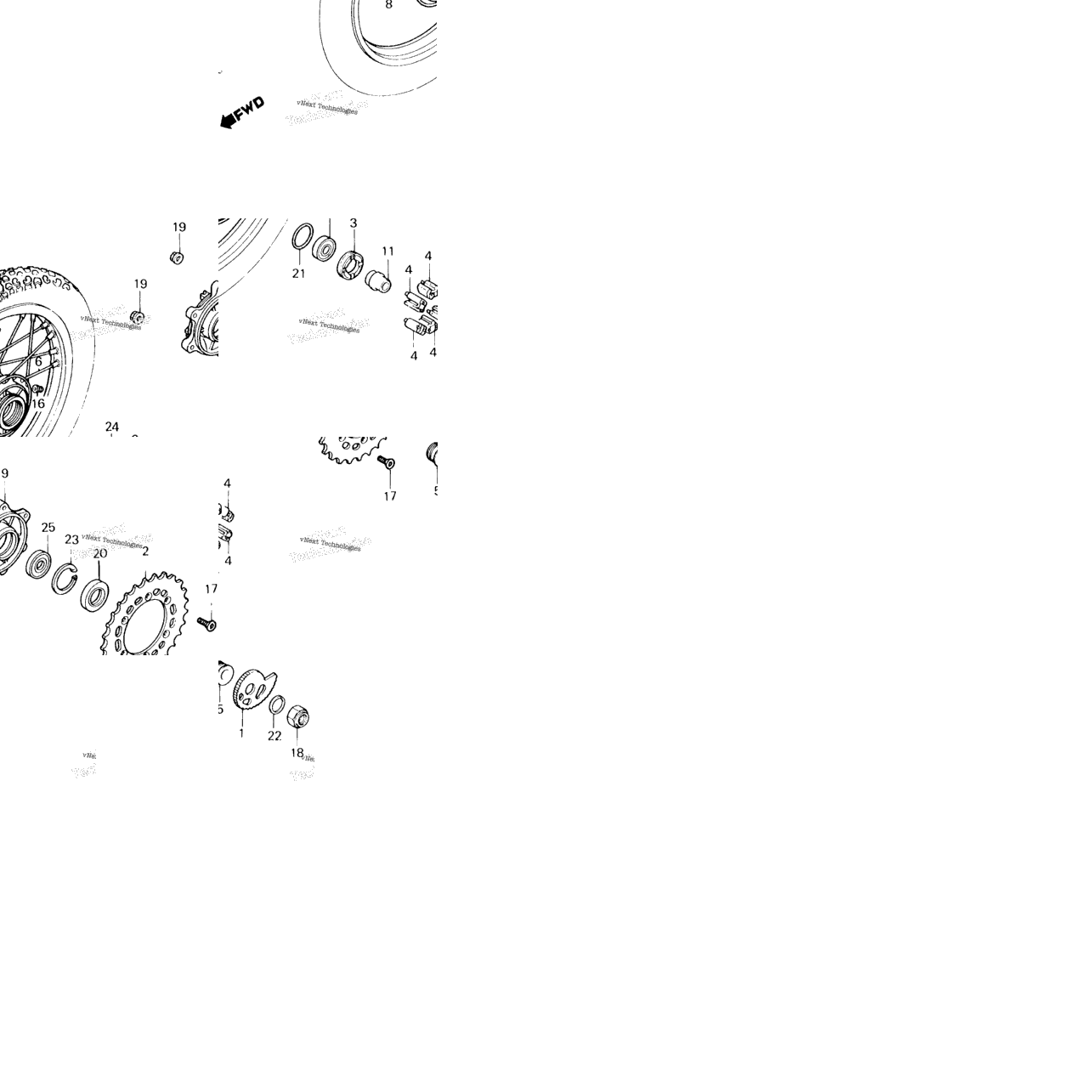 Rear Wheel