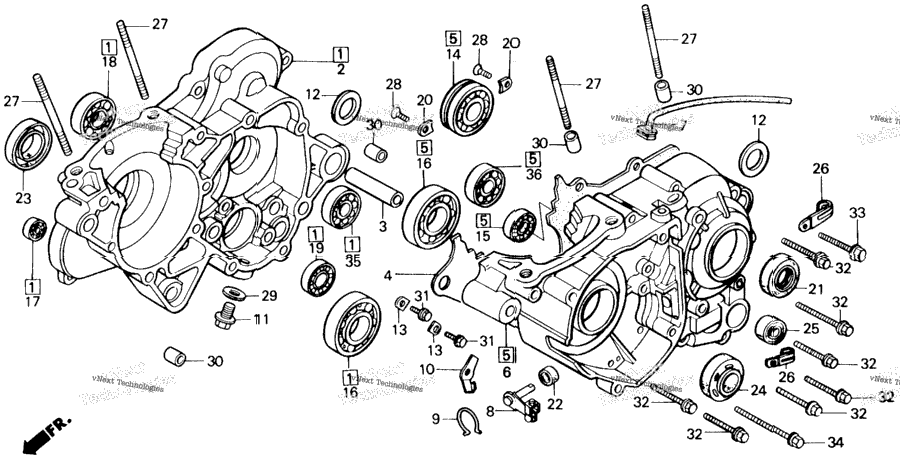 Crankcase 84-86