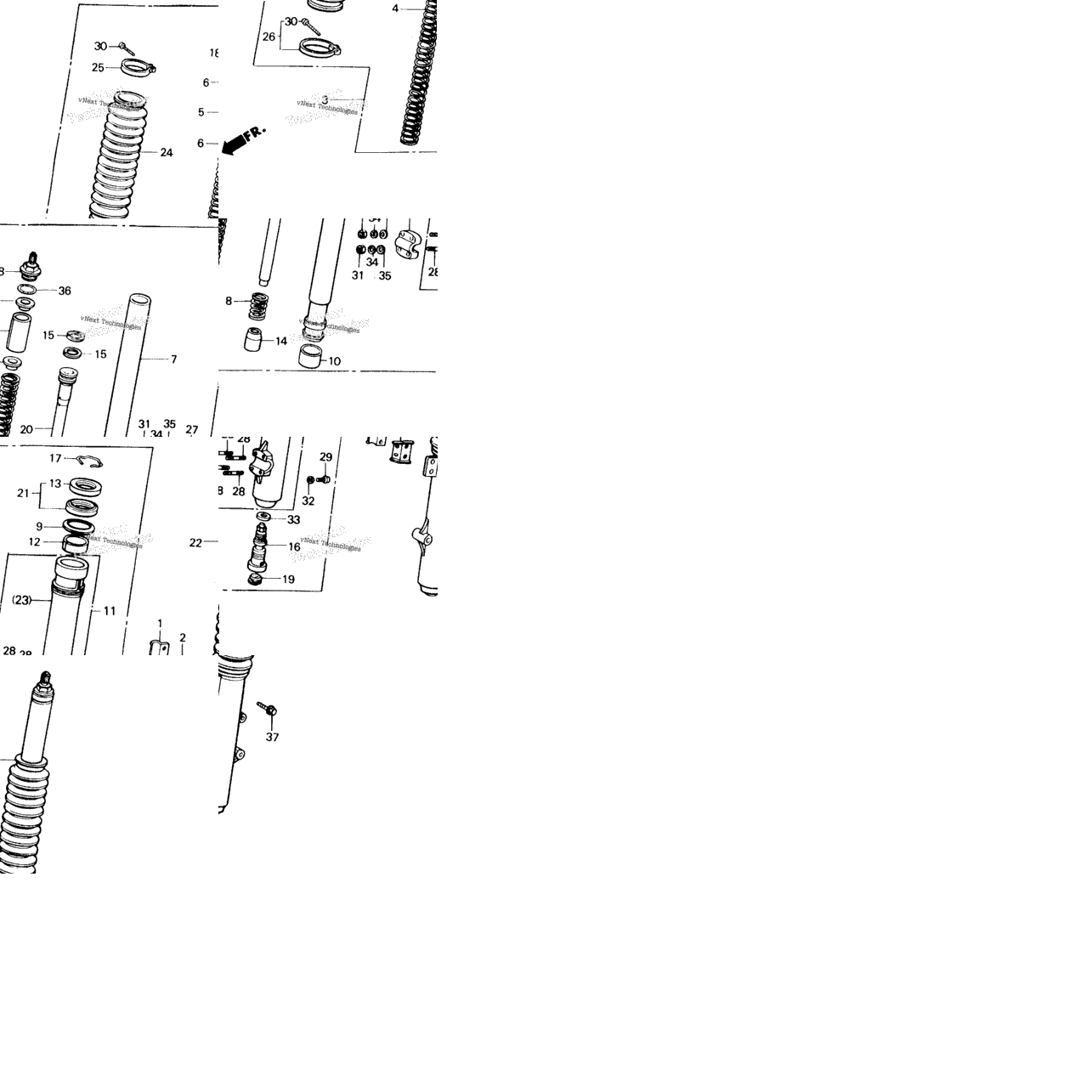 Front Fork 84-85