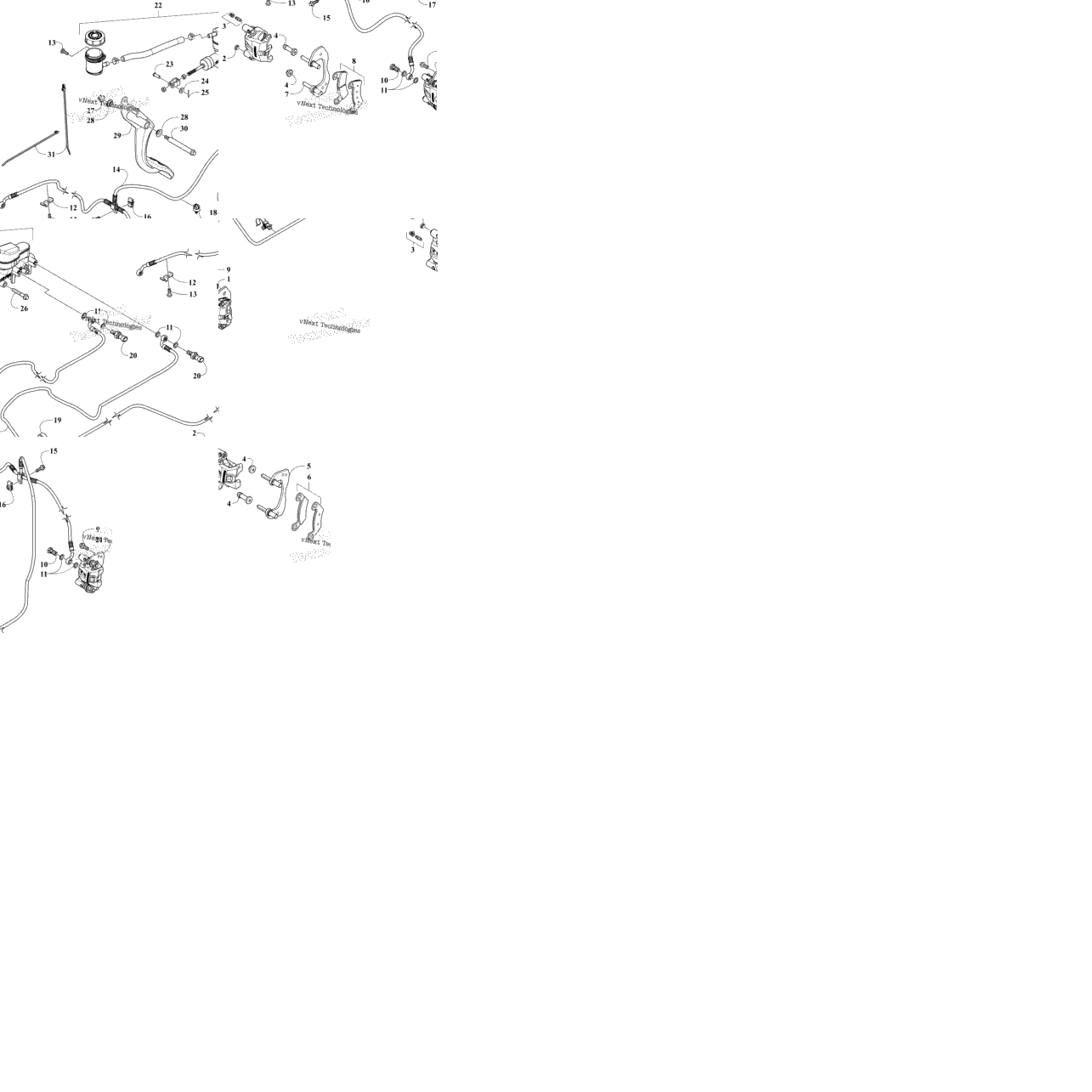 Hydraulic Brake Assembly
