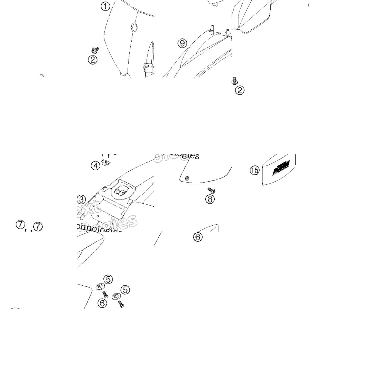 Mask, Fenders
