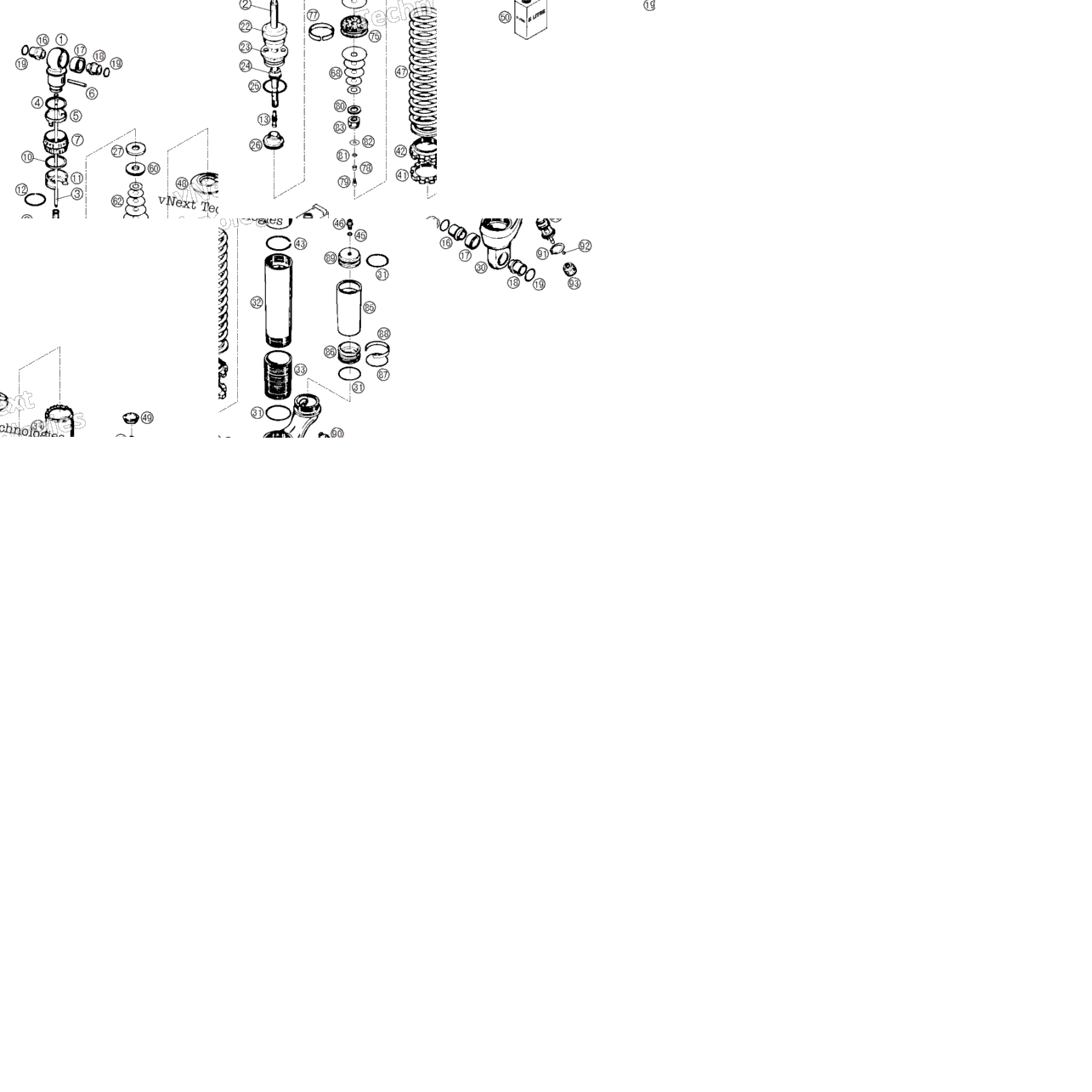 Shock Absorber Wp Disassembled