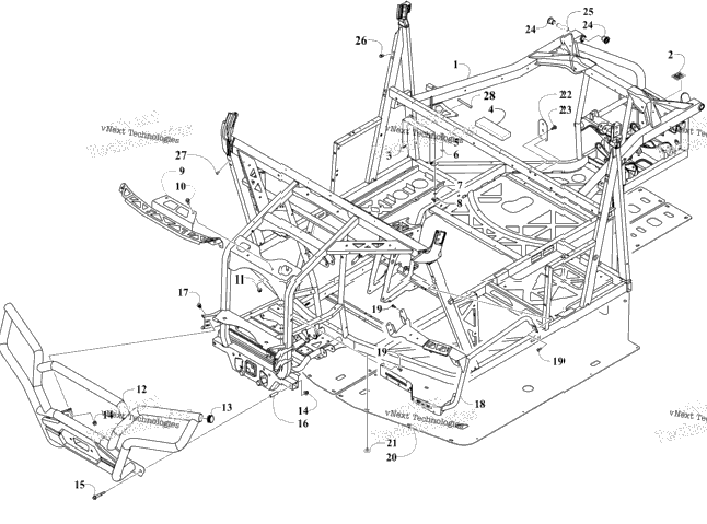Frame And Related Parts