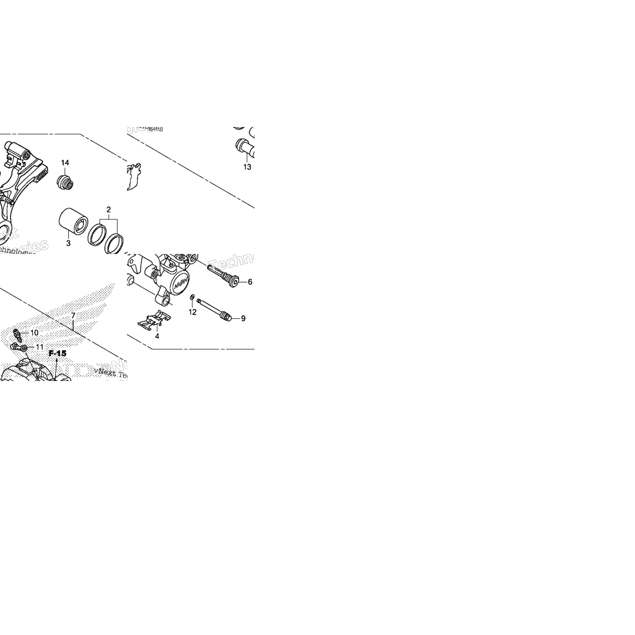 Rear Brake Caliper (1)