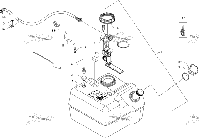 Gas Tank Assembly