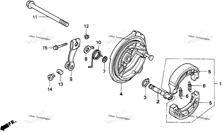 Front Brake Panel