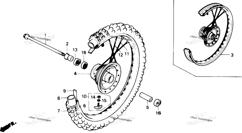 Front Wheel 85