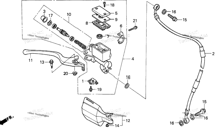 Front Brake Master Cylinder