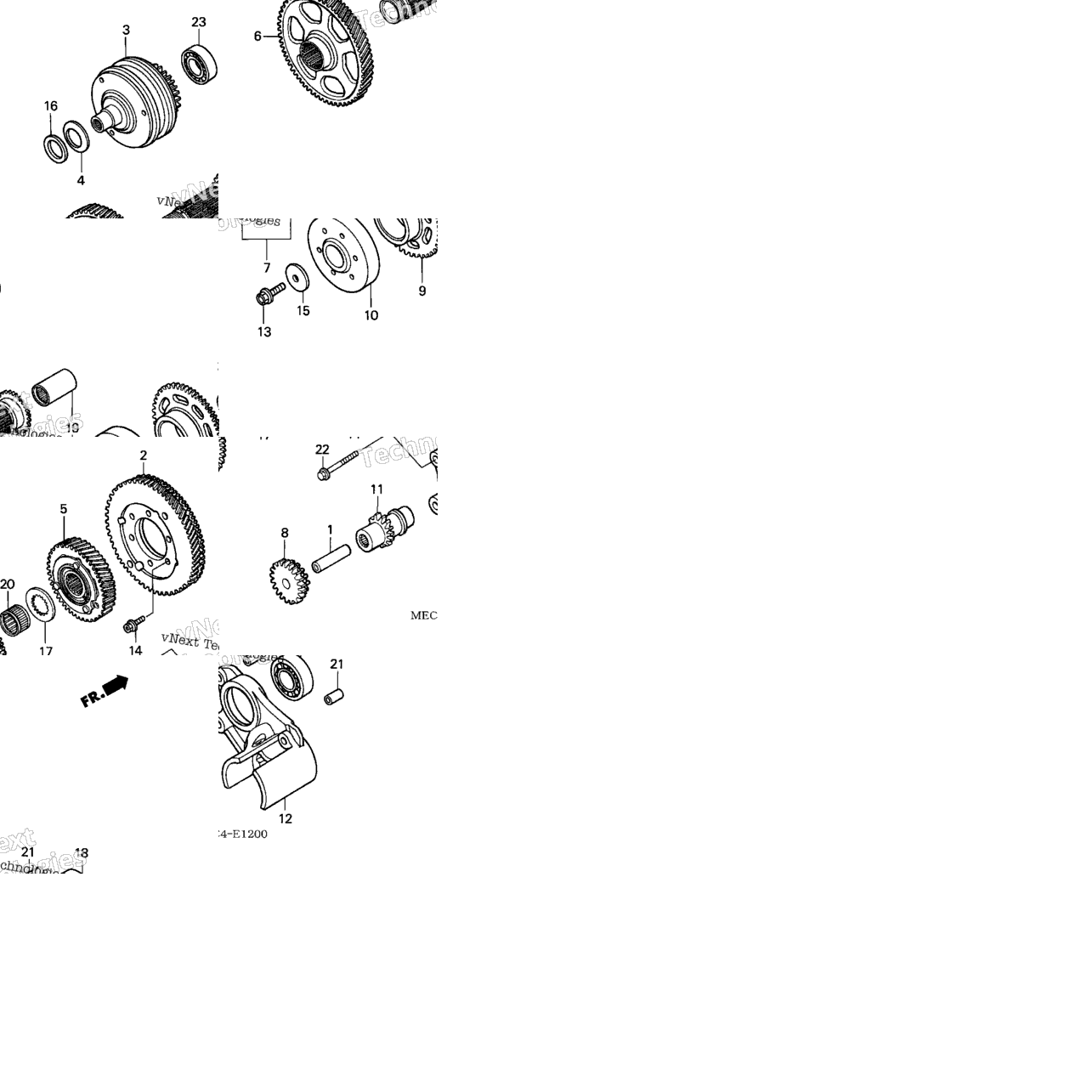 Primary Drive Gear