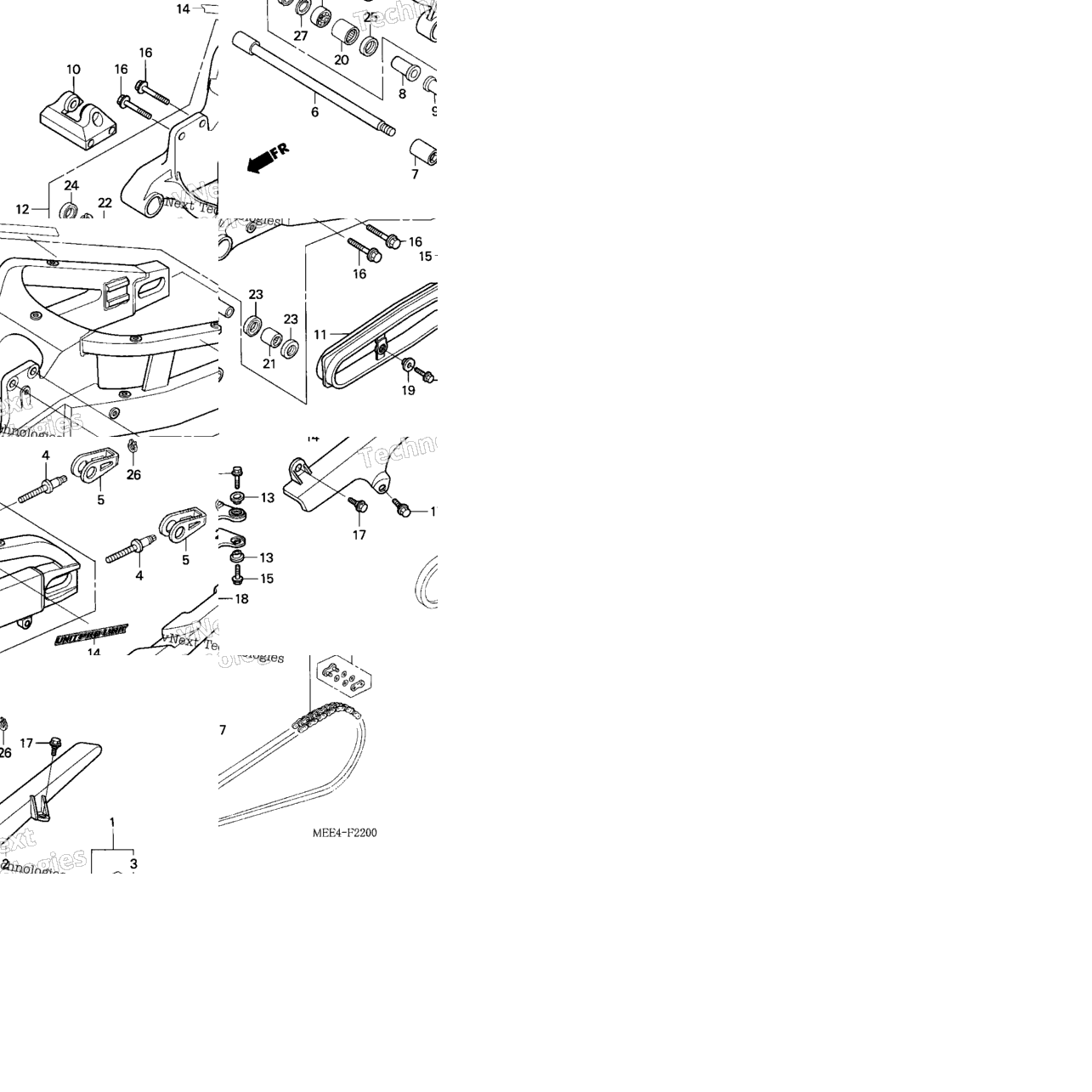 Swingarm ('03-'04)