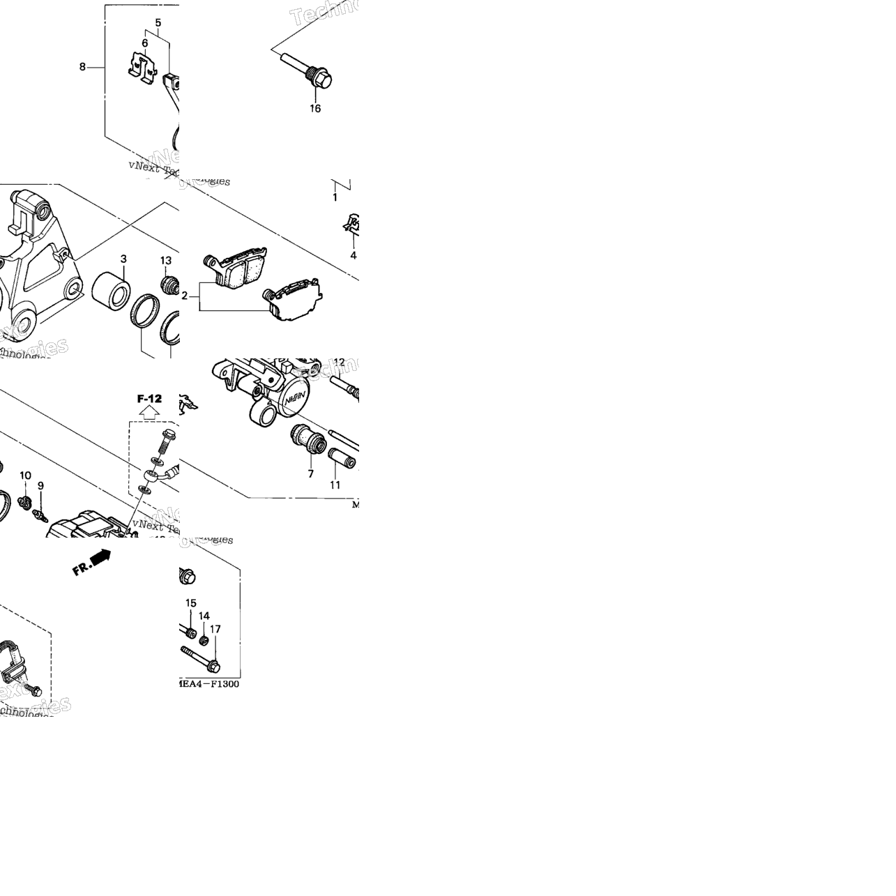 Rear Brake Caliper