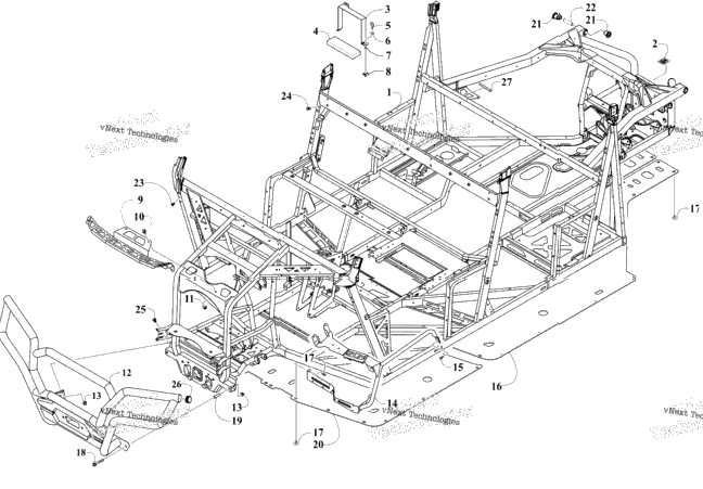 Frame And Related Parts
