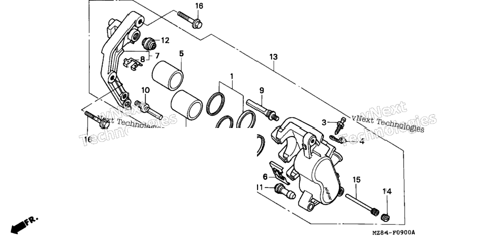 Front Brake Caliper