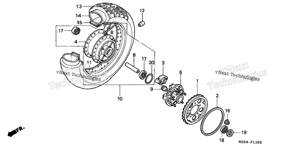 Rear Wheel
