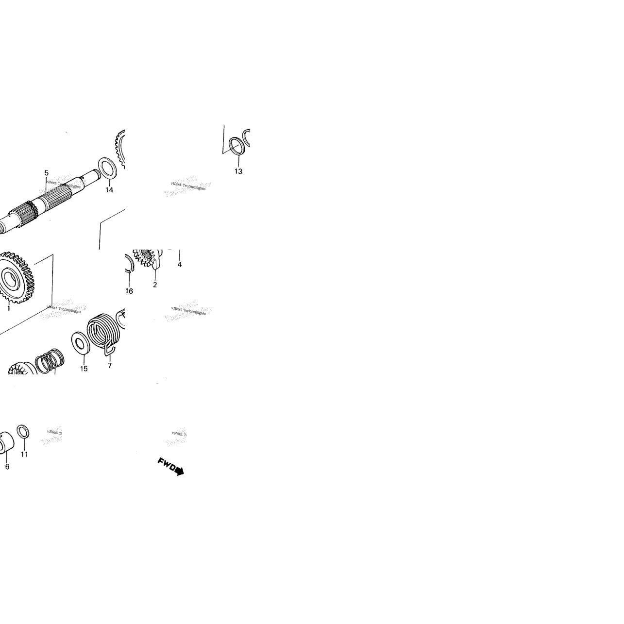 Kick Starter Spindle