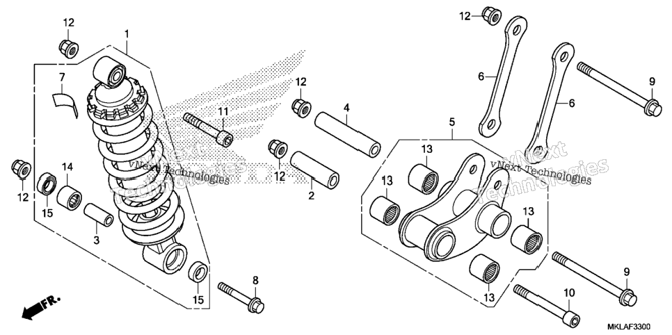 Rear Shock Absorber