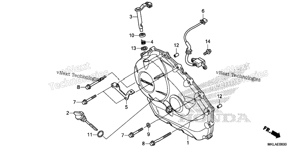 Right Crankcase Cover (1)
