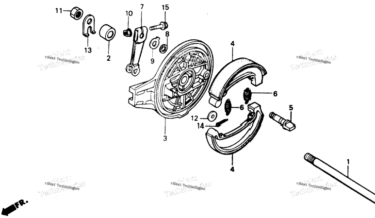 Rear Brake Panel