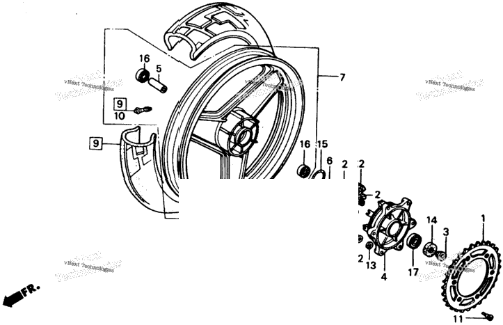 Rear Wheel