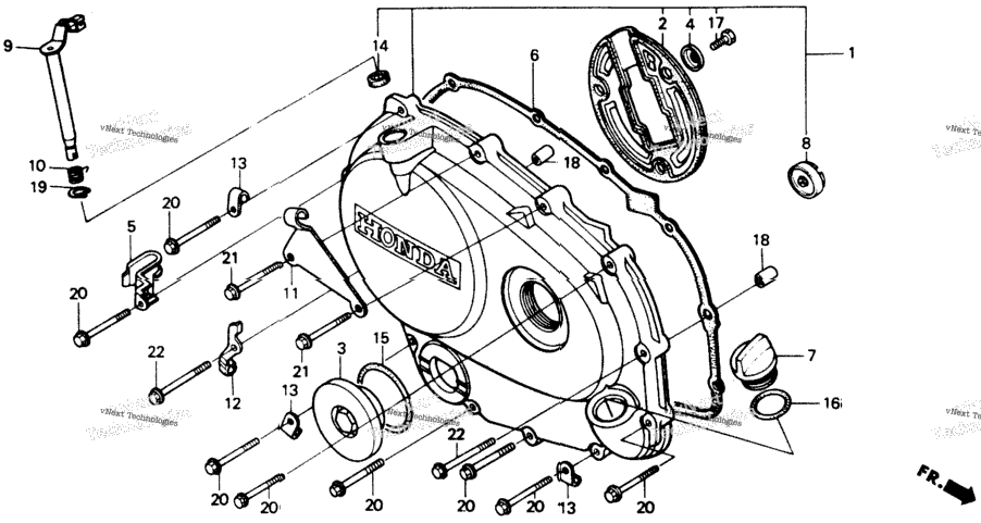 Right Crankcase Cover