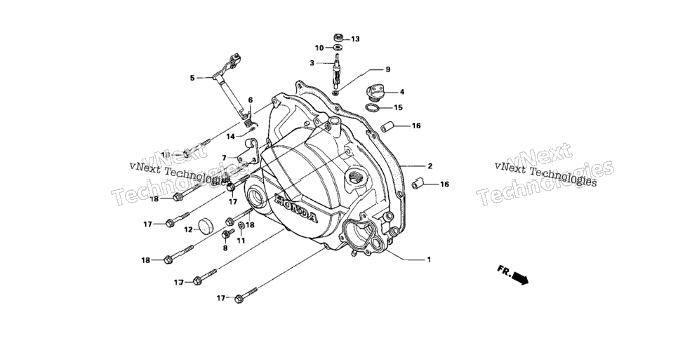 Right Crankcase Cover