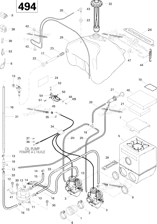 Fuel System 500