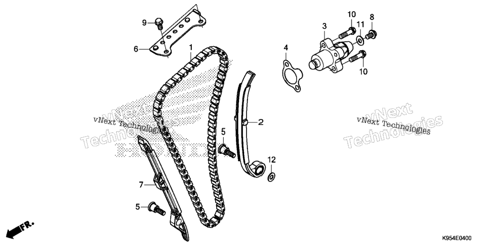 Cam Chain@Tensioner