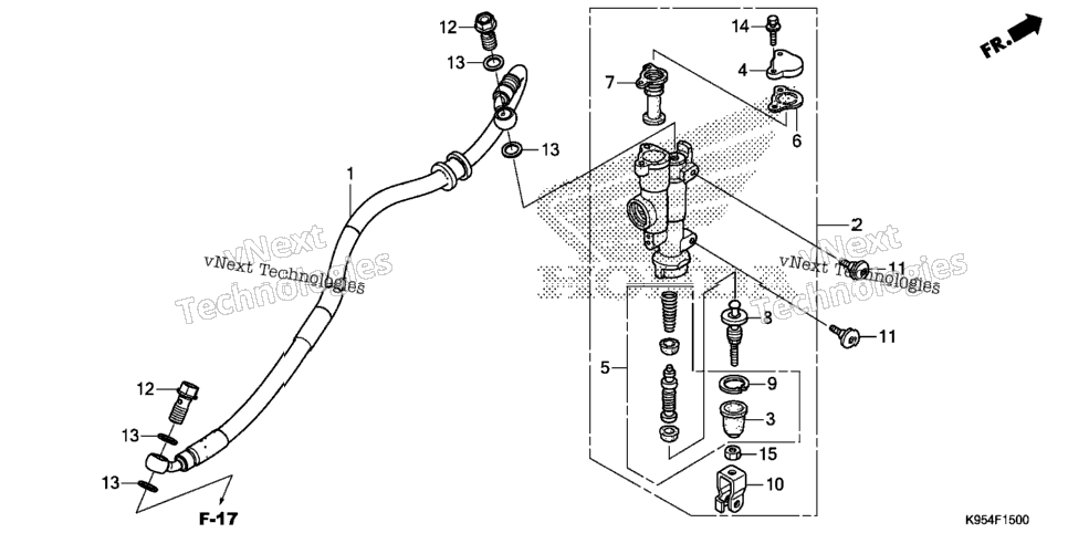 Rear Brake Master Cylinder