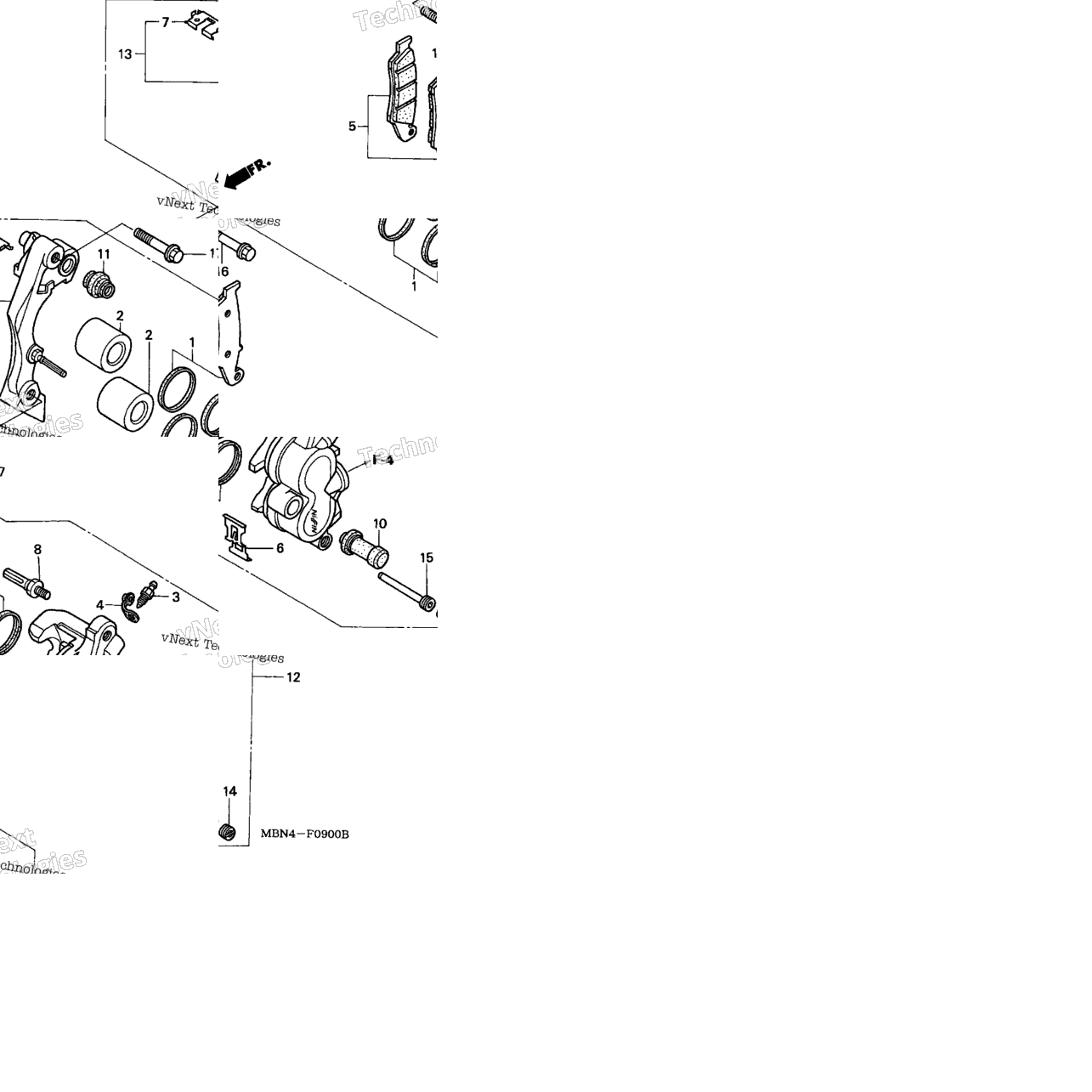 Front Brake Caliper