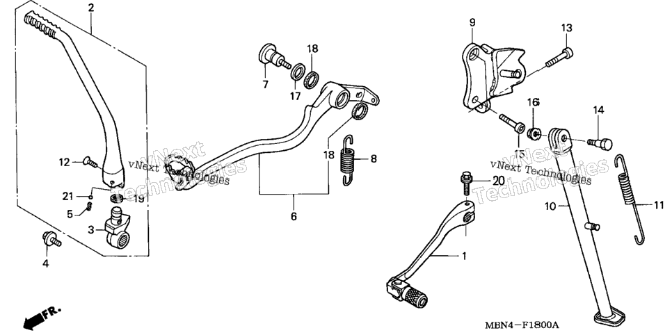 Pedal + Stand