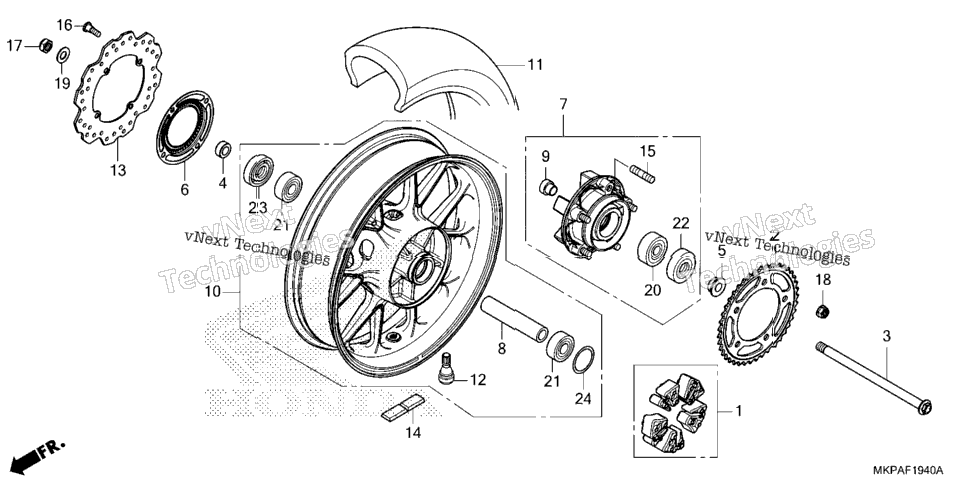 Rear Wheel