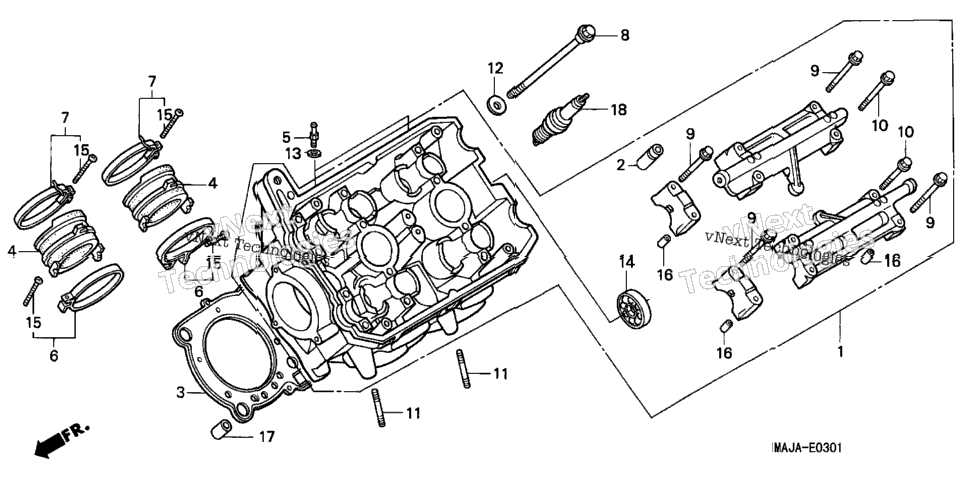 Left Cylinder Head