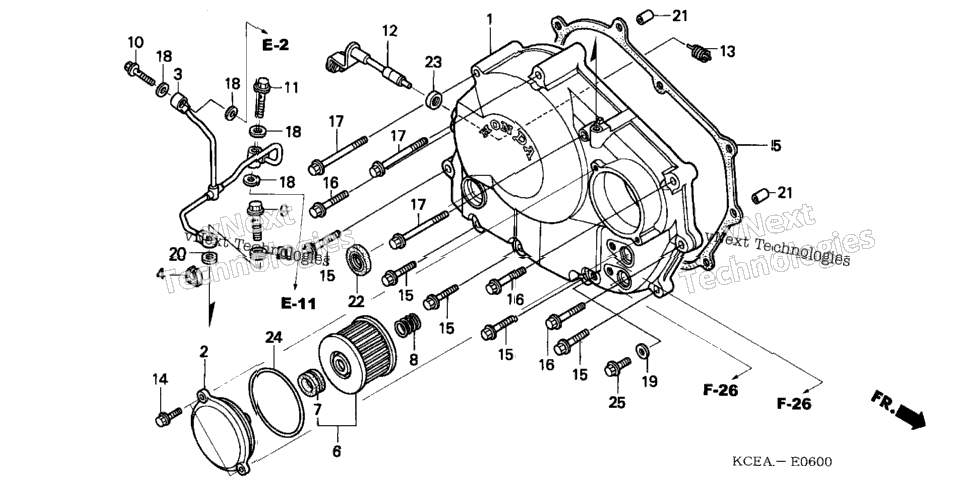 Right Crankcase Cover