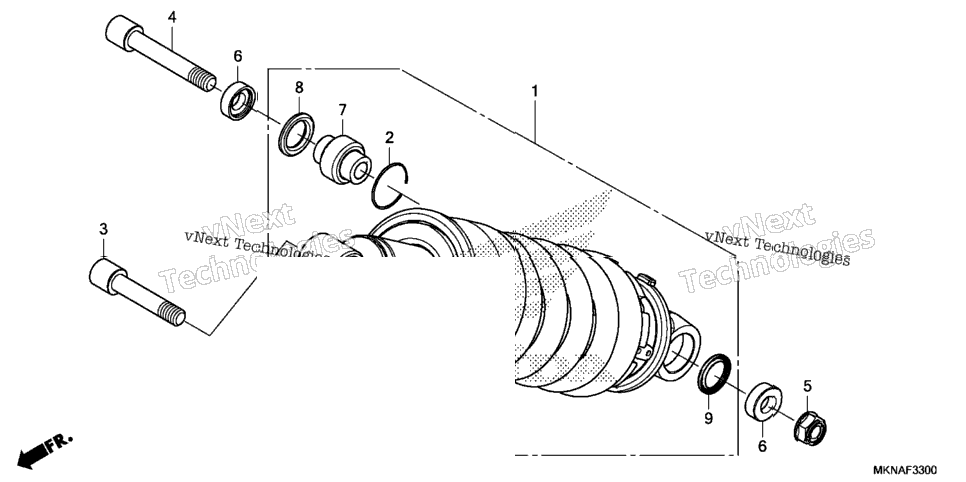 Rear Shock Absorber