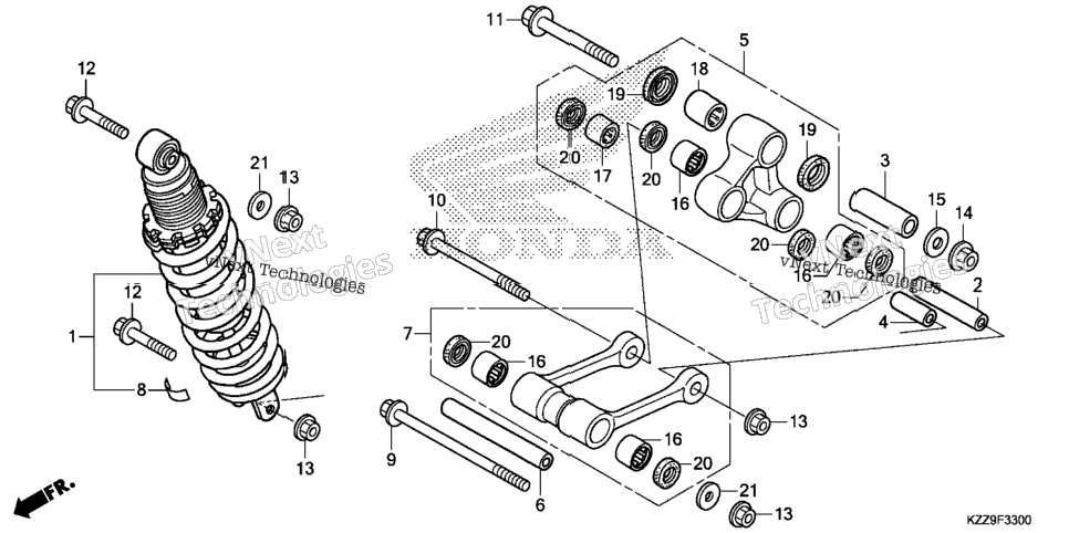 Rear Shock Absorber
