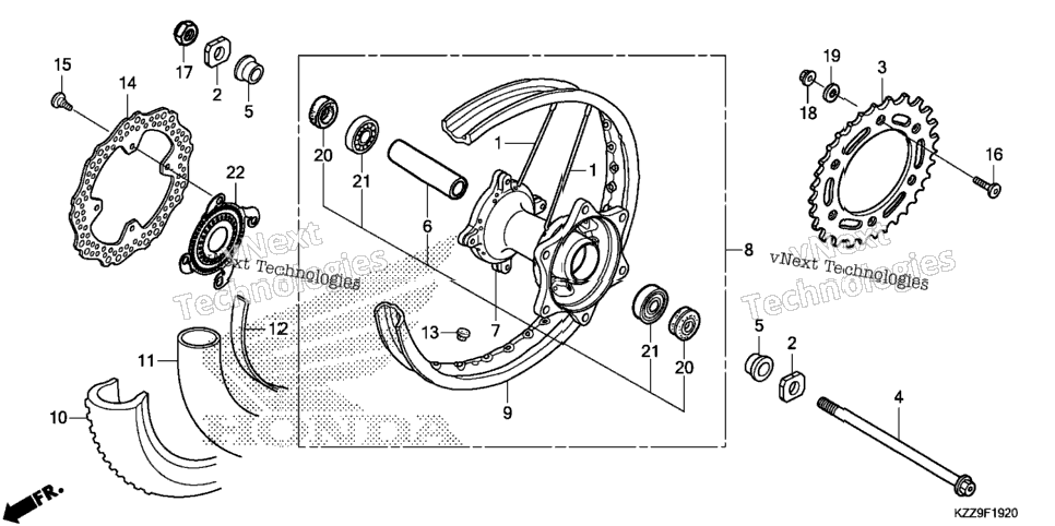 Rear Wheel