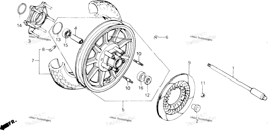 Rear Wheel