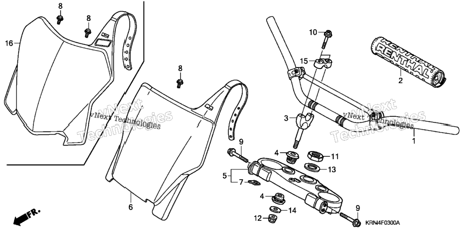 Handlebar + Top Bridge