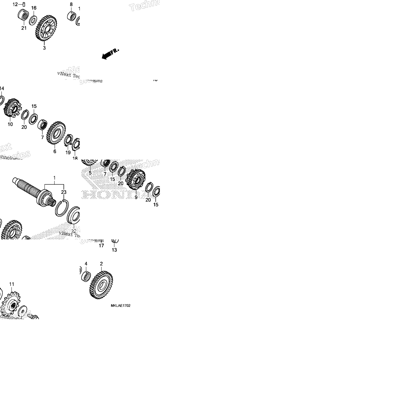 Transmission (Countershaft)